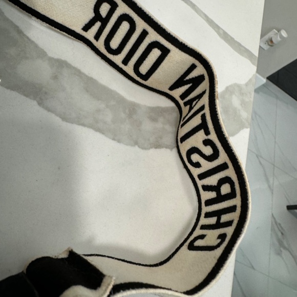 CHRISTIAN DIOR - J'ADIOR CLUB 1 BLACK VISOR - Picture 3 of 4